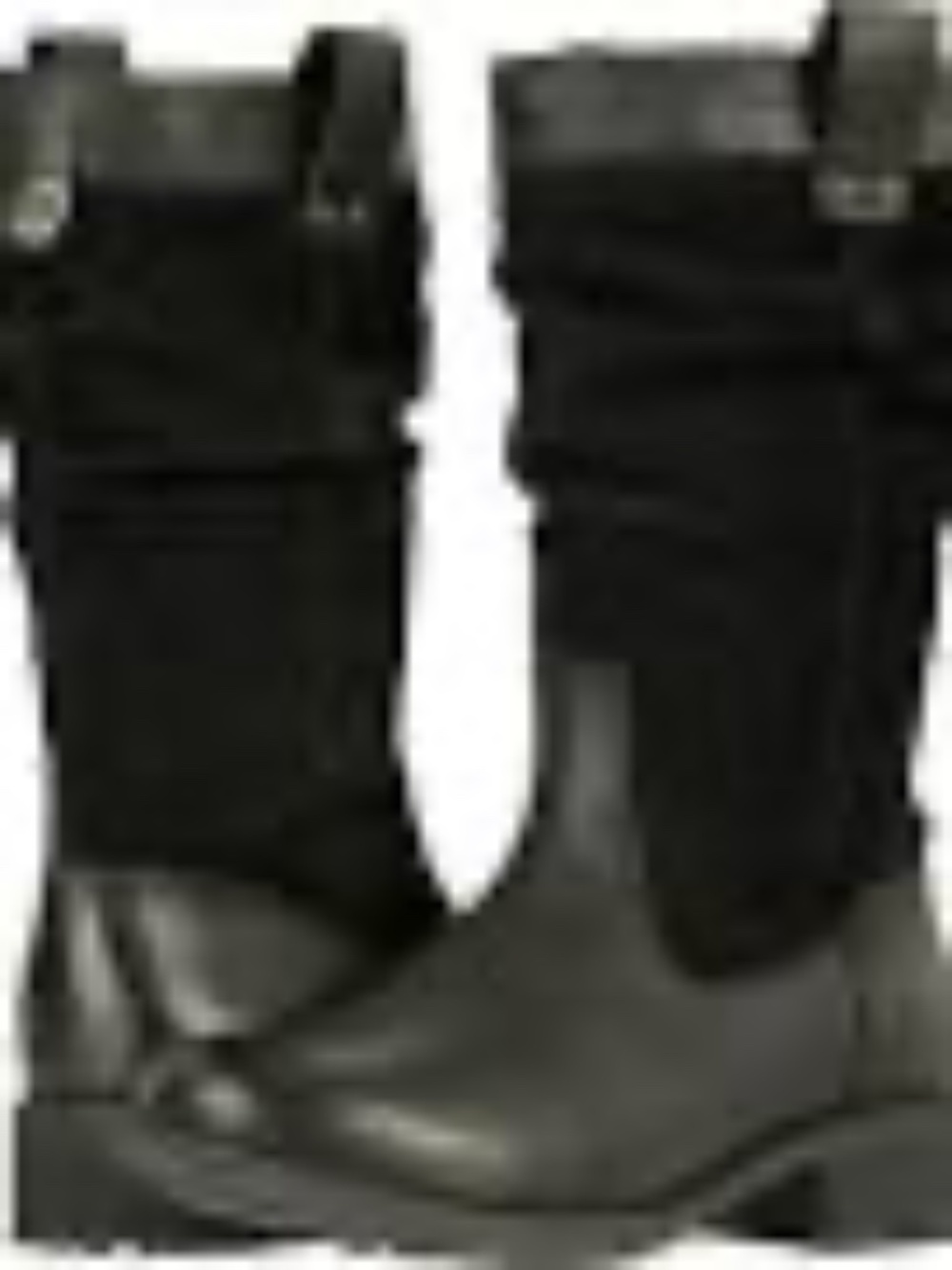 UGG bruckner water resistant black leather lug boots